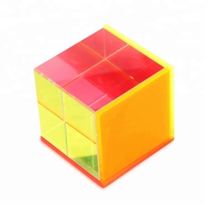 <span class=keywords><strong>Lucite</strong></span> Máy Tính Để Bàn Cube Khung Ảnh Tinh Thể Và Acrylic Chất Liệu Chặn Giấy Cube Khung Ảnh - Product Image 5