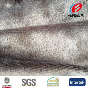 50mts MOQ <span class=keywords><strong>China</strong></span> produjo la calidad de corea del 19% de descuento de oeko-tex Tex <span class=keywords><strong>100</strong></span> de pelo corto de piel sintética de tela - Product Image 2