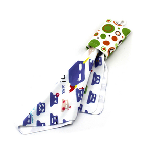 カスタムデザインマイクロファイバー眼鏡クリーニング布キーホルダーポーチと布 - Product Image 2