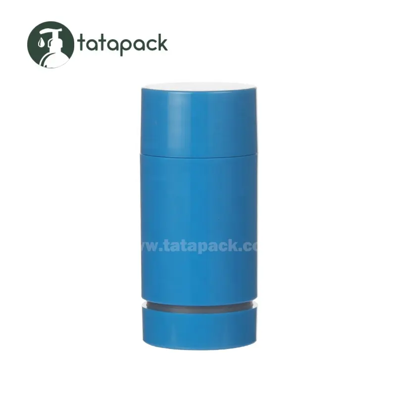 Recipientes vazios de desodorante 2.65oz/75ml; BPA livre-PCR Tubos de Plástico PP Twist-up Recicláveis para o Desodorante, Aromaterapia, Pé Bálsamo