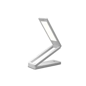 Lampada da tavolo a LED piegata con batteria ricaricabile lampada da scrivania a led dimmerabile portatile USB