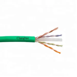 Qianbao — câble ethernet cat5e cat6 cmp fep FTP lan, adapteur de câbles pour réseau en réseau