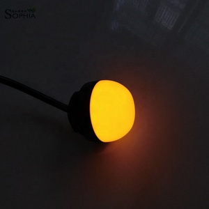 50มม.IP69K 12V 24V 220V อุตสาหกรรมไฟแสดงสถานะ - Product Image 1