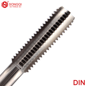 3 Cái DIN352 Tay Tap Set Chủ Đề Khai Thác Vòi HSS DIN352/351 62-66 HRC Staight CN;GUA M2-M30 SONGQI Vàng M6 - Product Image 4