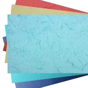Wholesale Price A4 Size 230g Leather Grain Binding Cover Craft <strong>Embossed</strong> <strong>Paper</strong> - Product Image 1