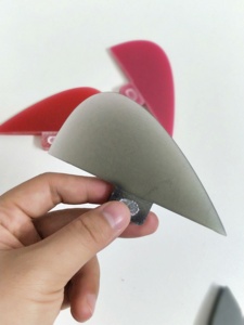 Knubster Center Keel Fin Pequeño Negro <span class=keywords><strong>SUP</strong></span> Surf Paddling Center Fin Fibra de vidrio 4 colores - Product Image 4