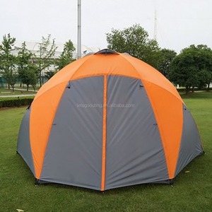 <strong>10</strong> Persons Large Tent Lightweight Waterproof 3 Season Outdoor <strong>Windbreak</strong> Pergola Tower Post Camping Mosquito Net(HT6029-14) - Product Image 2