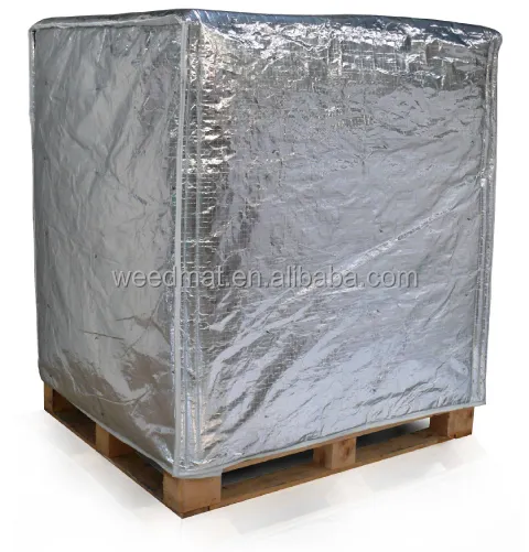 Feuchtigkeit barriere Aluminium folie Paletten abdeckung Isolierte Paletten abdeckungen Thermo paletten abdeckung