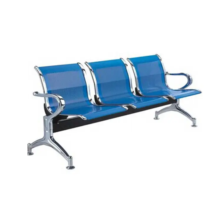 Gute Qualität Moderner öffentlicher Bereich Metall Wartes tühle Wartezimmer Möbel Flughafen 3-Sitzer Wartes tuhl