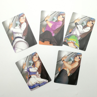 Juego de tarjetas personalizadas de diseño desnudo, sin embalaje
