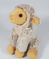 Échantillon gratuit de jouets de mouton en peluche exportation vers la france mignon mouton en peluche doux mouton en peluche jouets pour enfants