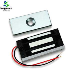 <strong>K</strong>-60KG 100lbs Mini Small 12V Fail Safe Furniture Security Electronic Magnetic MagLock EM Electromagnetic Cabinet Door <strong>Lock</strong>
