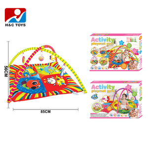 Recién Nacido suave plegable estera del juego del bebé con sonajeros HC243447 - Product Image 1