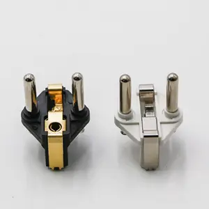 Turki kablo plug insert (dua pin kontur turki kabel plug insert dengan berongga