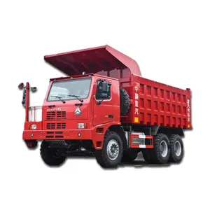 चीनी ऑफ सड़क खनन डंप ट्रक HOWO 70 टन