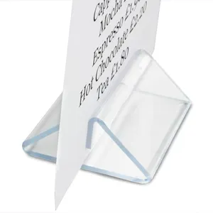 Rõ Ràng Acrylic Perspex Lều Đơn Chủ Đăng Holders - Product Image 1