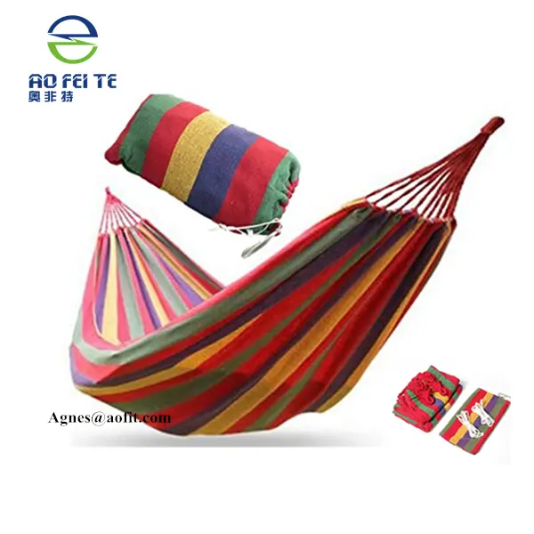 Aofeite High Fiber Breathable Hammock Hanging Chair, Hammock Camping with Hammock Hook