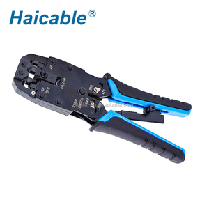 RJ45圧着工具HT-200R 8P8C6P6Cモジュラープラグ端子圧着工具
