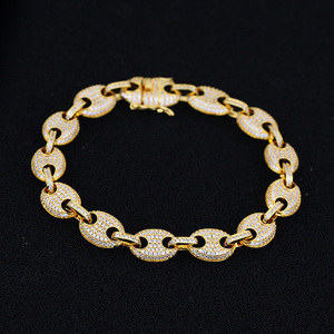 Hombres pulsera <span class=keywords><strong>de</strong></span> oro pulsera <span class=keywords><strong>esclava</strong></span> pulsera <span class=keywords><strong>de</strong></span> oro pulsera <span class=keywords><strong>de</strong></span> diseño <span class=keywords><strong>de</strong></span> joyas - Product Image 2