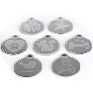 Etiquetas de identificación de mascotas grabadas personalizadas, al por mayor, acero inoxidable sólido, identificación personalizada de perros y gatos. - Product Image 5