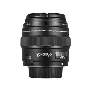 100% 원래 Yongnuo 100mm 렌즈 YN100mm F2 렌즈 광각 대구경 고정 자동 초점 렌즈 EF 카메라