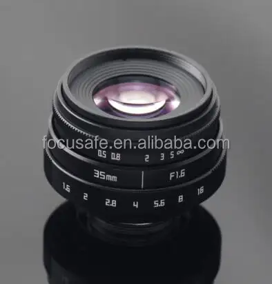 Cctv Lens 2021 Nieuwe Lens Fujian Fabriek Verkoop Geen 1 F1.6 35Mm Mirrorless Camera Lens