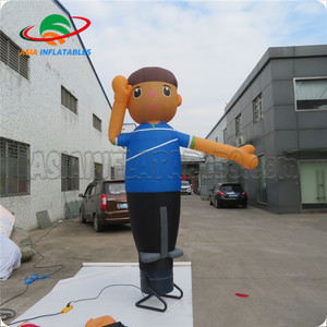 Gonfiabile Air Dancer Donna Per La Pubblicità Vento Agitando La Mano Del Fumetto Ballerino Dell'aria - Product Image 4