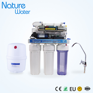 Système RO domestique <span class=keywords><strong>Naturewater</strong></span> 50GPD à 6 étapes avec lumière UV autonettoyante et durée de vie du filtre de 12 mois - Product Image 2