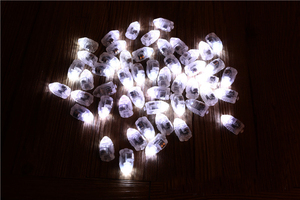 ไฟ LED สีขาวสำหรับลูกโป่ง งานแต่งงาน งานเลี้ยงฉลอง ไฟ LED สำหรับตกแต่งลูกโป่ง โคมไฟ LED สำหรับลูกโป่ง โคมกระดาษ - Product Image 5