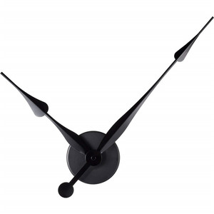 2024 décoration de la maison 150mm 3D aluminium bricolage horloge flèche métal horloge main - Product Image 1