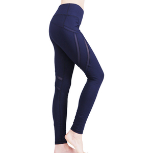 <span class=keywords><strong>Leggings</strong></span> Bianchi a Vita Alta con Rete, Taglie Forti, Pantaloni da Yoga Senza Cuciture con Effetto Push-Up - Product Image 6