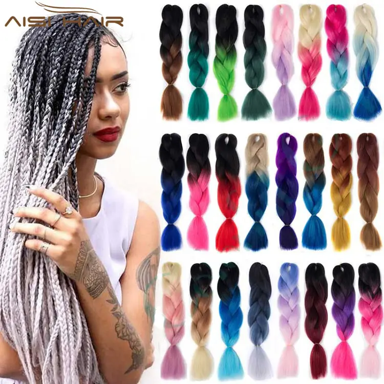 Aisi Hair High Performance 100g Weight 48 Inch Expression Braiding Hair