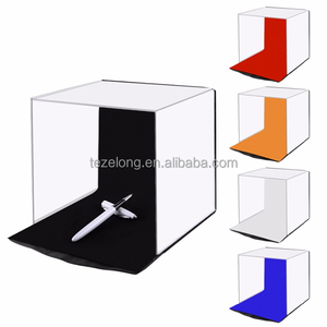 16 "* 16" / 40*40cm gấp lightbox bảng Top ảnh nhiếp ảnh studio softbox LED ánh sáng ảnh studio mềm hộp chụp Lều Kit - Product Image 4