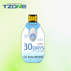 Tzone TempU02 고감도 온도 센서 데이터 로거