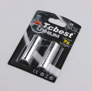 OEM ل 2900mah fr6 aa 1.5v ليثيوم أيون بطارية قابلة للشحن