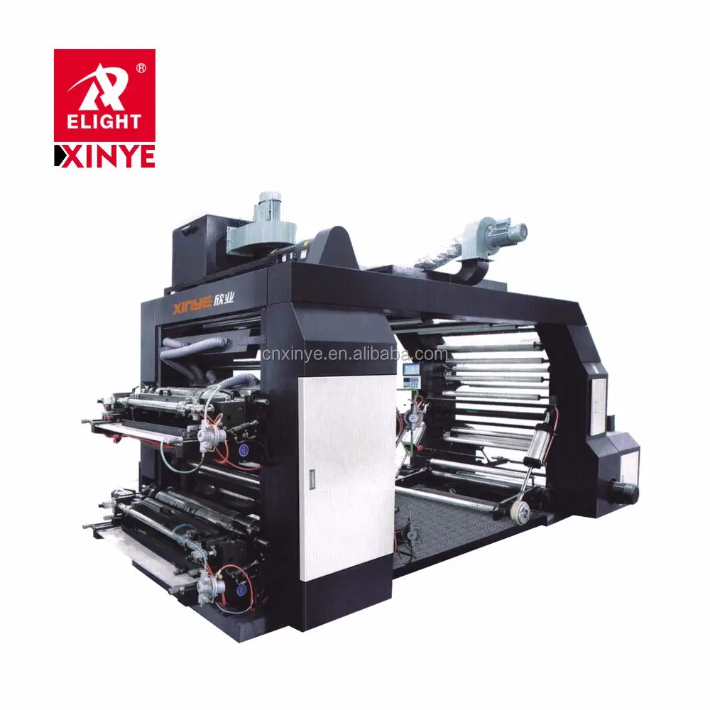 4 색 유연한 인쇄 기계