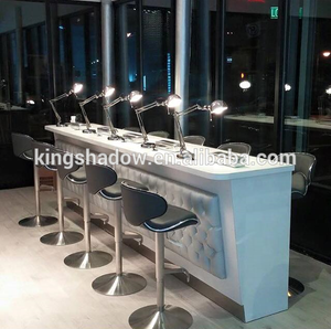 Proveedor Alibaba, nuevos productos 2020, muebles de salón de <span class=keywords><strong>uñas</strong></span>, mesas de manicura, estación de escritorio - Product Image 2