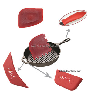 Heat Resistant Non-Slip Silicone <strong>Pan</strong> Handle Pot <strong>Holder</strong>, Silicone Hot Handle <strong>Holder</strong> - Product Image 6
