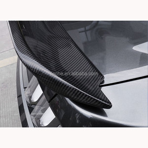 คาร์บอนไฟเบอร์สปอยเลอร์ด้านหลัง Boot Lip ปีกสติกเกอร์สำหรับ <span class=keywords><strong>Ford</strong></span> <span class=keywords><strong>Mustang</strong></span> <span class=keywords><strong>GT</strong></span> <span class=keywords><strong>V8</strong></span> V6 GT350R Coupe 2015 2016 <span class=keywords><strong>2017</strong></span>รถสปอยเลอร์ - Product Image 6