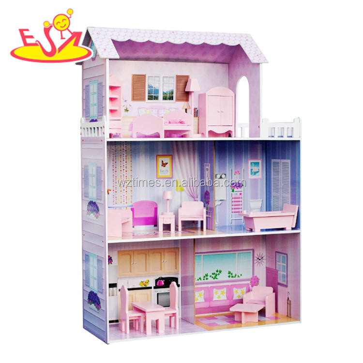 Beautiful Doll Houses Elegant Miniature Toys for Kids
