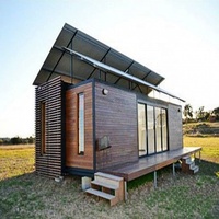 Maison modulaire Maison En Bois Vert Bâtiment Coulissante Conteneur Maison De Luxe Européenne Beach Villa