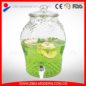 Dispensador de Bebidas de Vidrio de 10L con Soporte y Grifo - Product Image 5