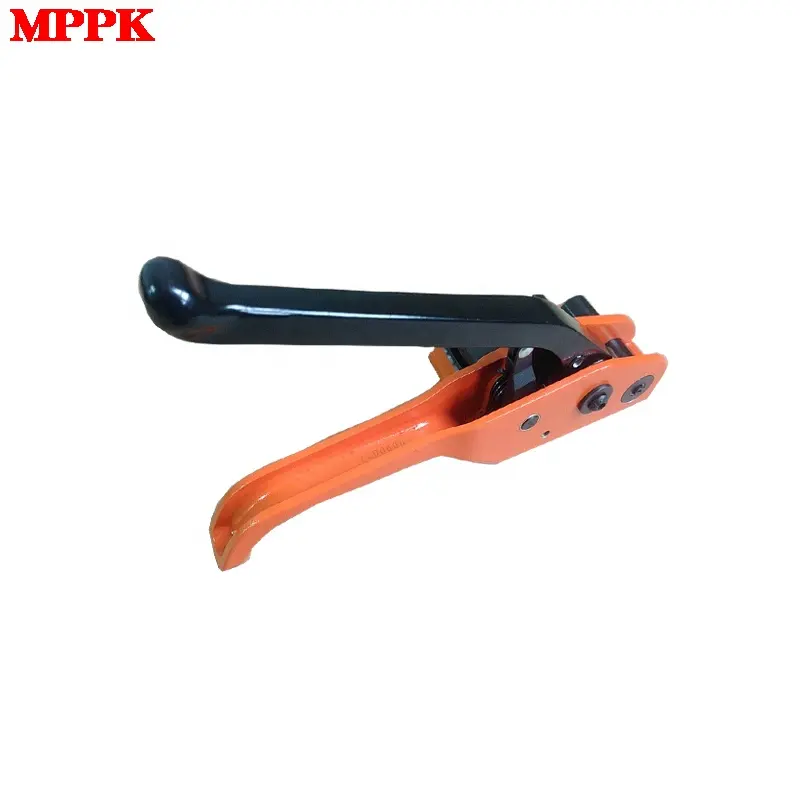 MPPK XW32 Manual Orange 13-32Mm Woven Fiber Polyester Komposit Tali Strapping Mesin Tensioner