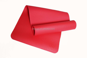 Chất lượng cao bán buôn TPE <span class=keywords><strong>NBR</strong></span> PVC tập thể dục <span class=keywords><strong>Mat</strong></span> Trọng lượng nhẹ gấp cao su Yoga <span class=keywords><strong>Mat</strong></span> với dây đeo túi - Product Image 4