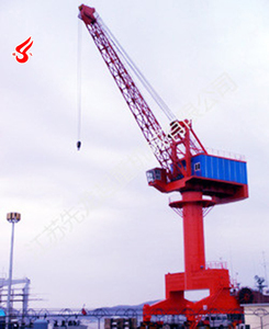 Mqc2030 loại di động harbour cần cẩu 40 tấn 50 tấn duy nhất luffing cần cẩu cổng slewing cổng JIB Crane 20T-30m - Product Image 6