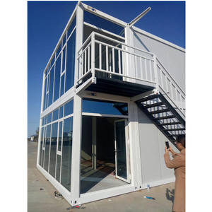 كابينة خشبية صغيرة جاهزة الصنع بلوحة محشوة للحديقة، حاوية شحن حمولة صغيرة متنقلة صغيرة الحجم، منازل ومكاتب ومنزل للبيع - Product Image 5