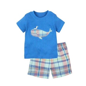 2 pièces Ensemble T-shirt Nouveau Style Haute Qualité Coton Doux <span class=keywords><strong>Pas</strong></span> <span class=keywords><strong>Cher</strong></span> Bébé Vêtements - Product Image 6