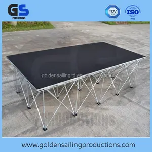 Cheap used portable stage for sale, small stage, aluminum stage equipment