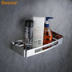 Beelee BA9287C Metal Stainless Steel 304 Wall Mounted <strong>Bath</strong> Shower Rack Bathroom <strong>Shelves</strong> - Product Image 2