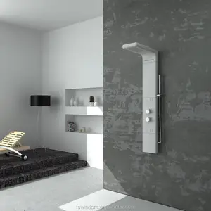Wand montage Dusch paneel mit fester Oberfläche Lieferant WD0047